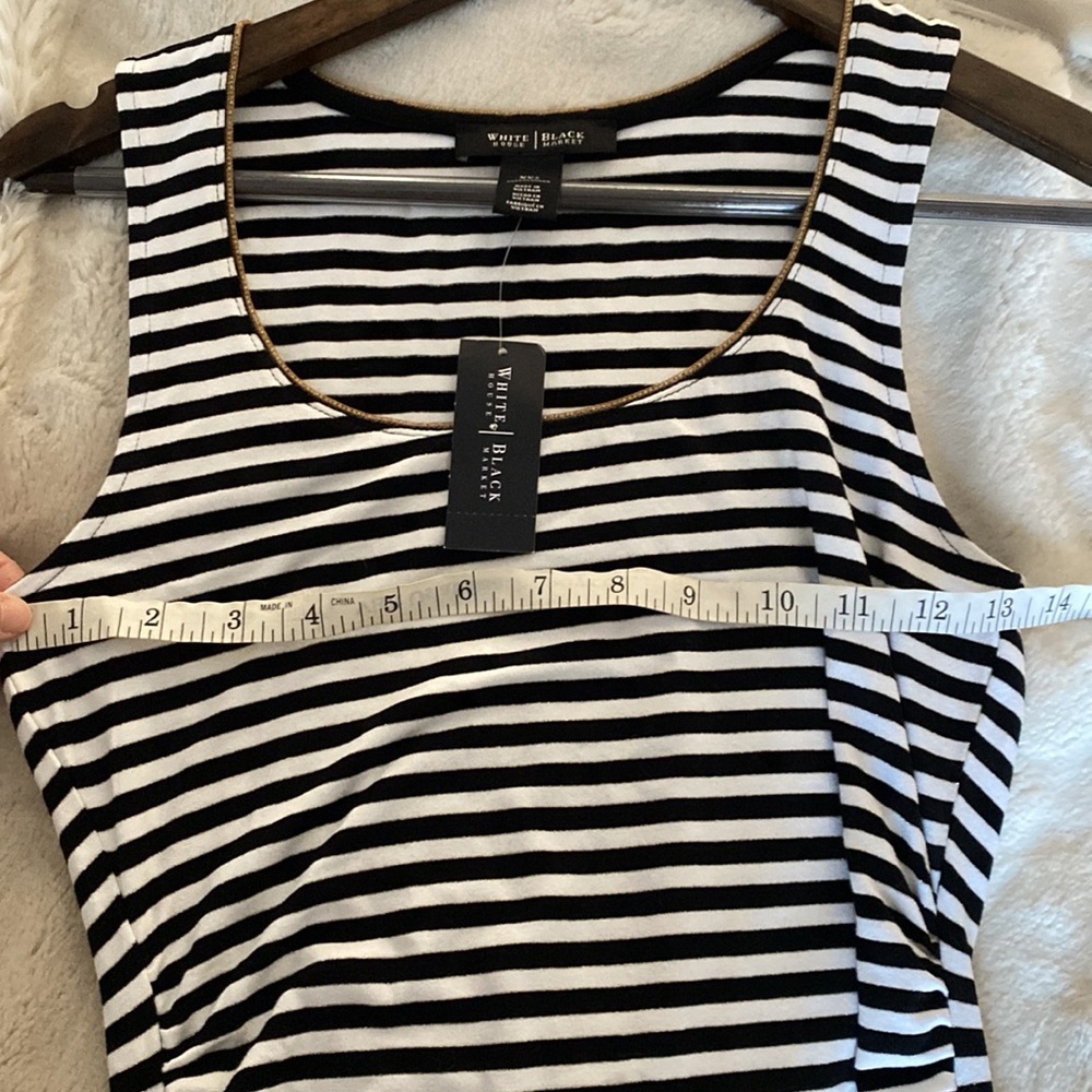 NWT White House Black Market Sleeveless Top - Picture 7 of 7